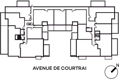 Disposition des condos de l'Étage 4 de Primma Condominiums