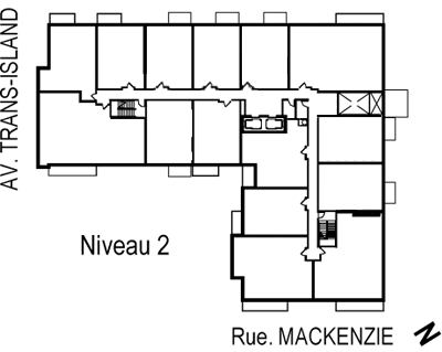 Disposition des condos de l'Étage 2 de Primma Condominiums
