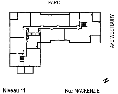 Disposition des condos de l'Étage 11 de Primma Condominiums