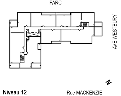 Disposition des condos de l'Étage 12 de Primma Condominiums