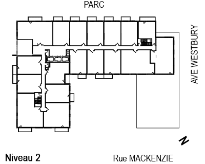 Disposition des condos de l'Étage 2 de Primma Condominiums