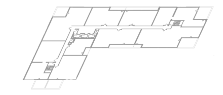 Plan clé de l'étage 11 de Westbury Montréal