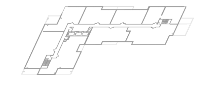 Plan clé de l'étage 12 de Westbury Montréal