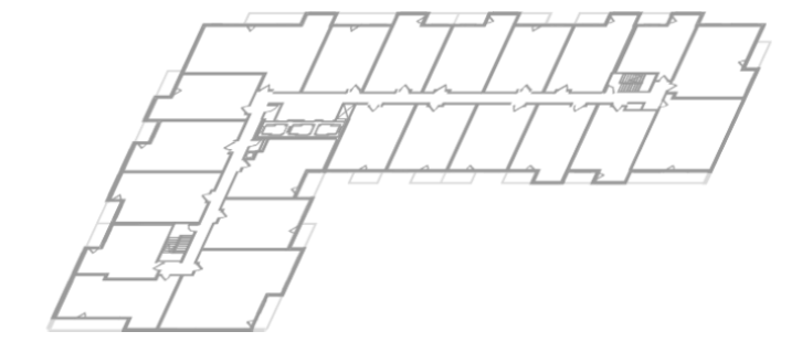 Plan clé de l'étage 6 de Westbury Montréal