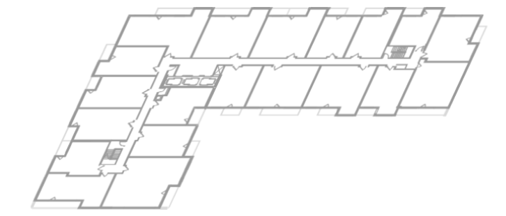 Plan clé de l'étage 8 de Westbury Montréal