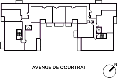 Disposition des condos de l'Étage 11 de Primma Condominiums