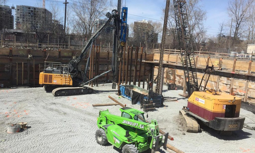 Avancement de la construction - 23 avril 2018