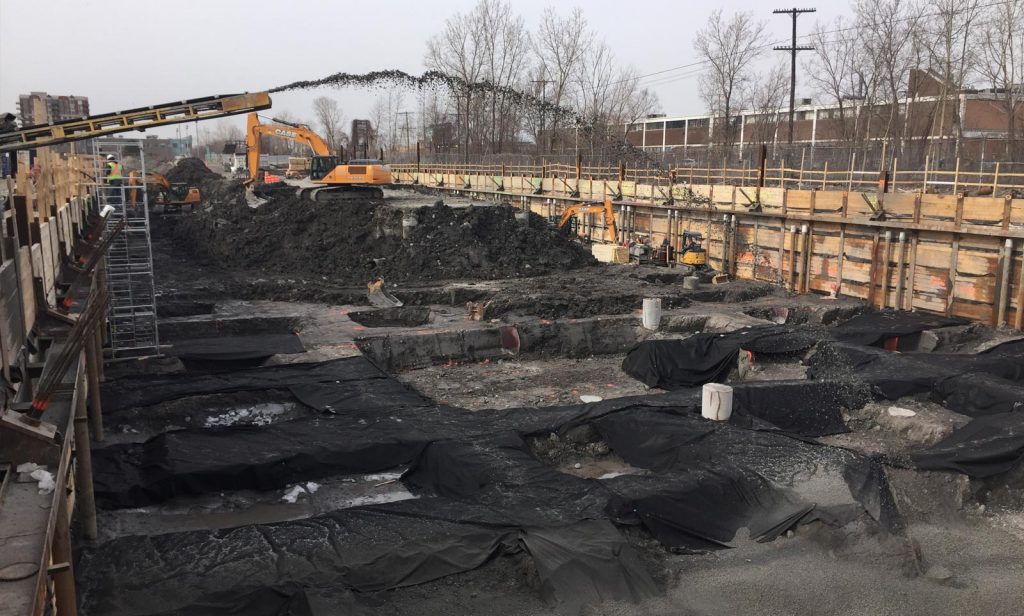 Avancement de la construction - 10 avril 2018