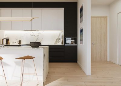 Cuisine moderne au standards de construction élevés chez Westbury Montréal