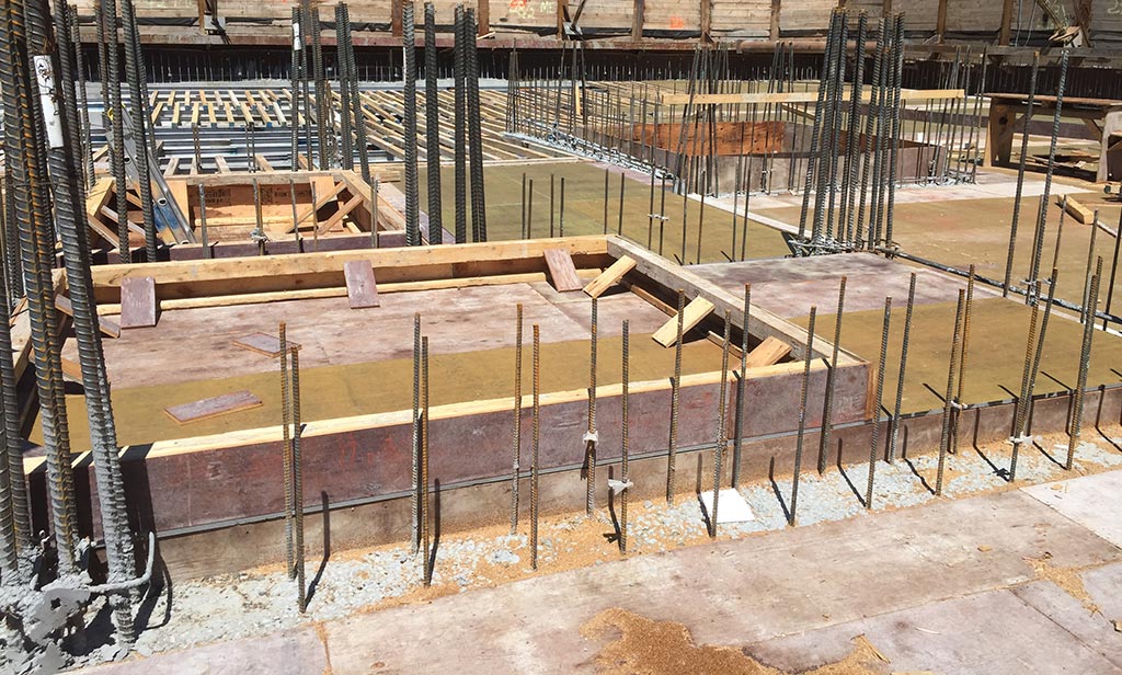 Avancement de la construction - 19 juin 2018