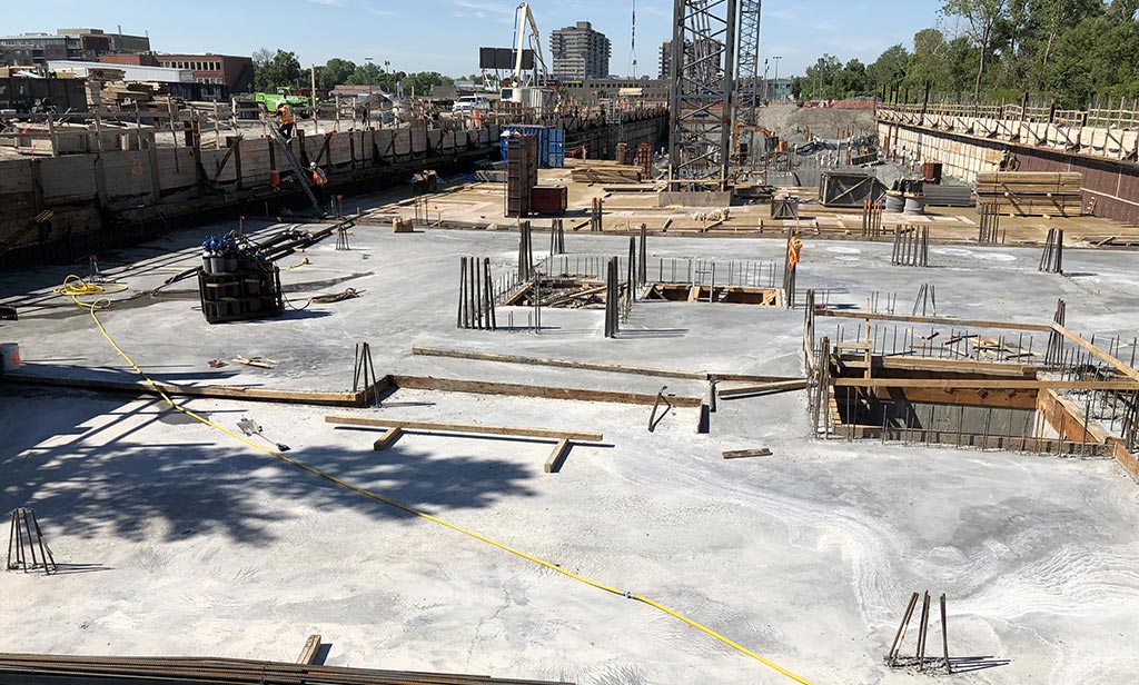Avancement de la construction - 3 juillet 2018
