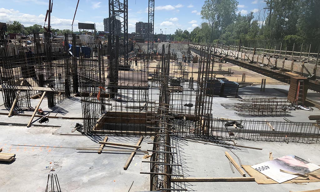 Avancement de la construction - 6 juillet 2018