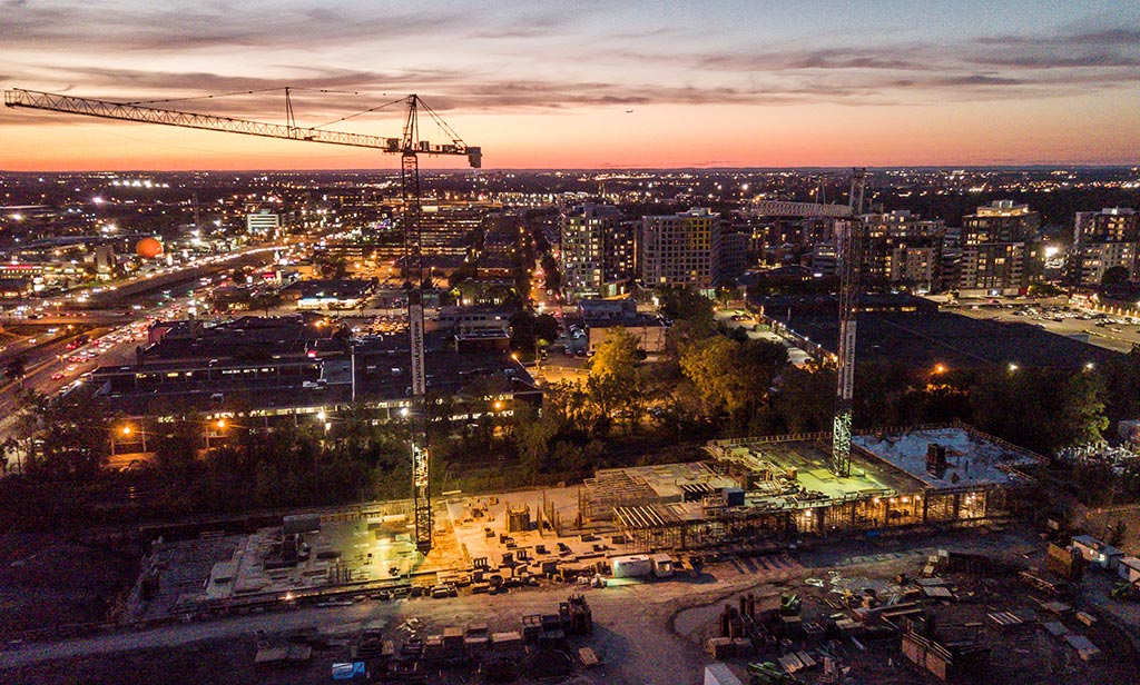 Avancement de la construction - 6 septembre 2018