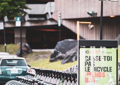 Vélos BIXI situé près de Westbury Montréal