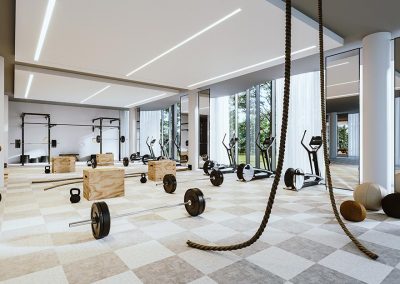 Gym - Espaces communs Westbury Montréal