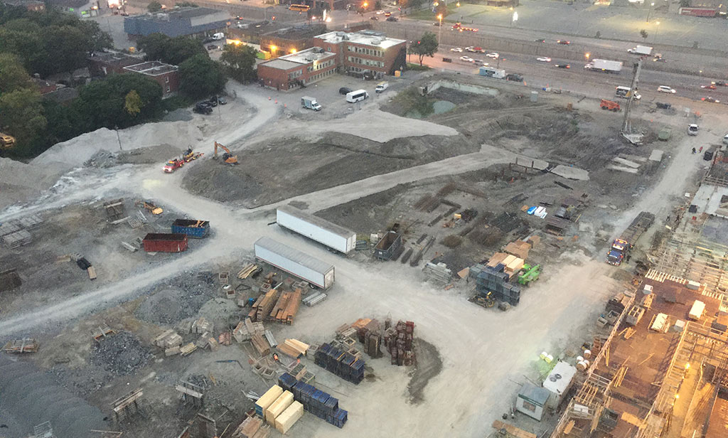 Avancement de la construction - 2 octobre 2018