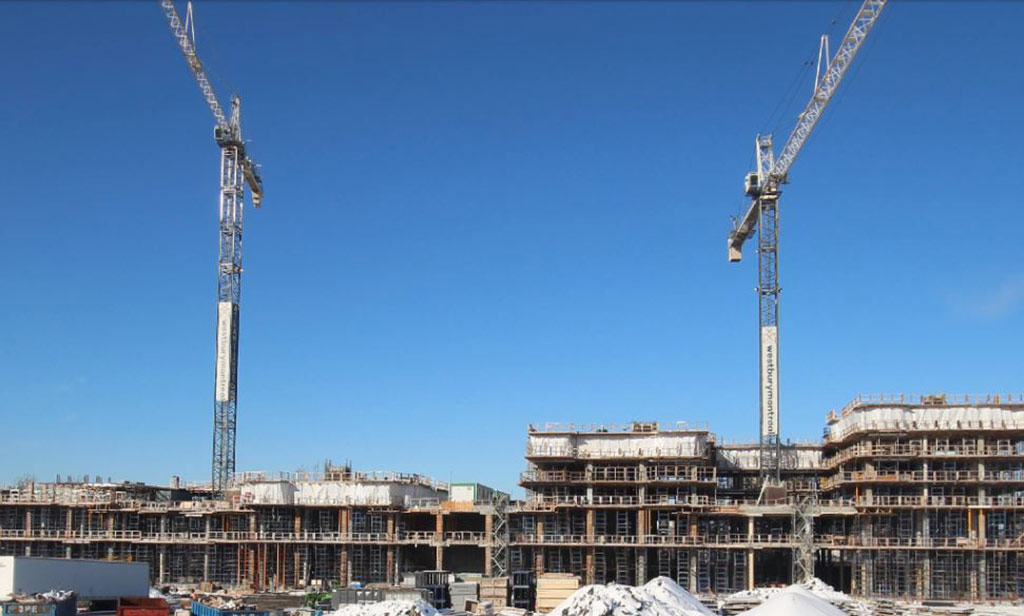 Avancement de la construction, 20 novembre 2018