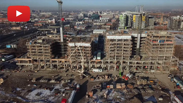 Avancement de la construction - décembre 2018