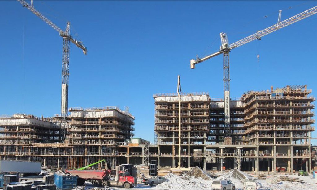 Avancement de la construction - 13 décembre 2018