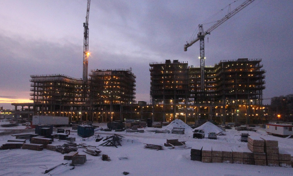 Westbury Montréal - Avancement de la construction 10 janvier