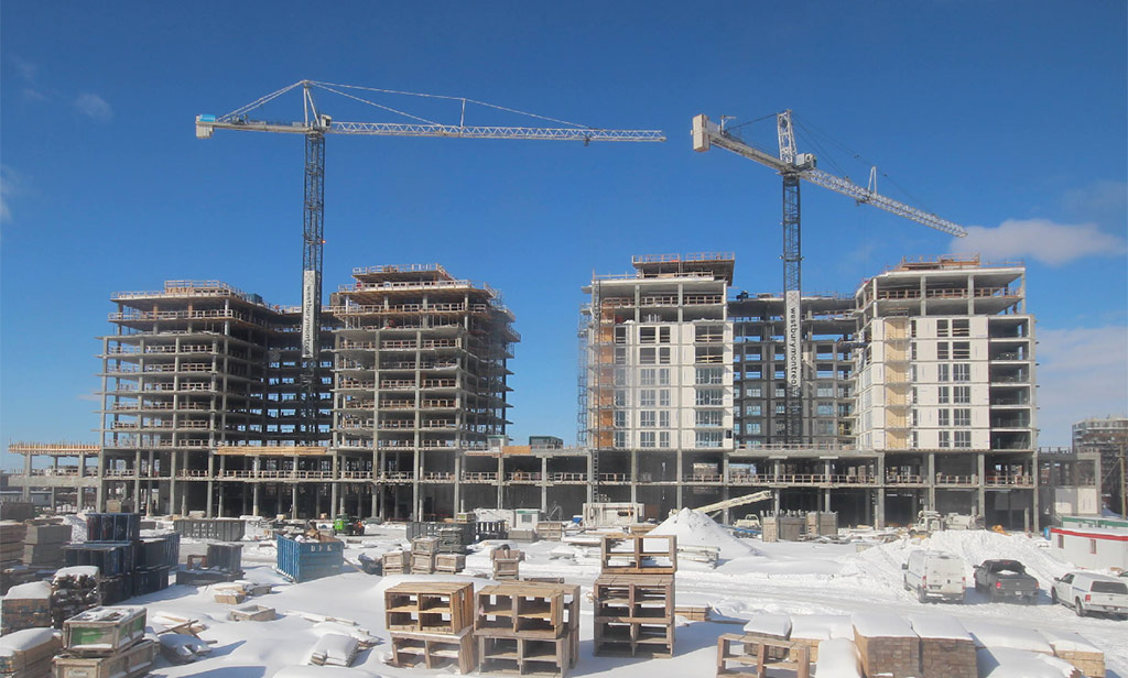 Avancement de la construction 14 février 2019