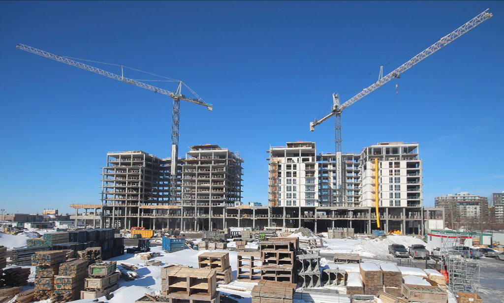 Avancement de la construction 19 février 2019