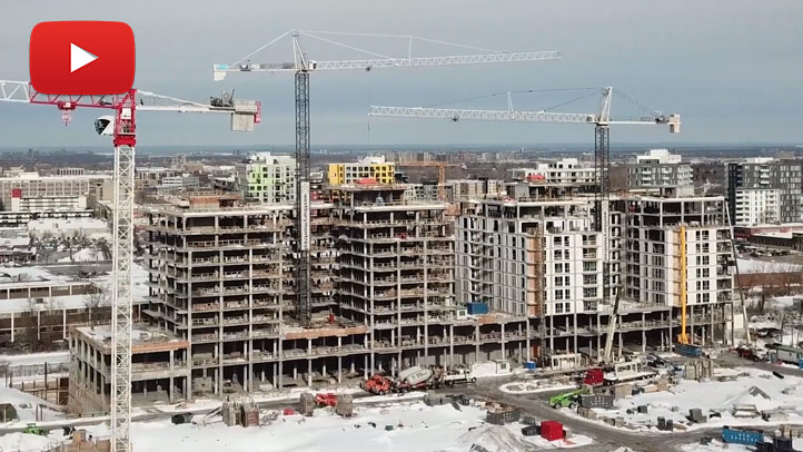 Avancement construction, février 2019