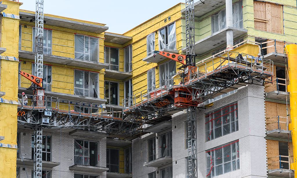 Avancement de la construction de Westbury Montréal en date du 19 juin 2019