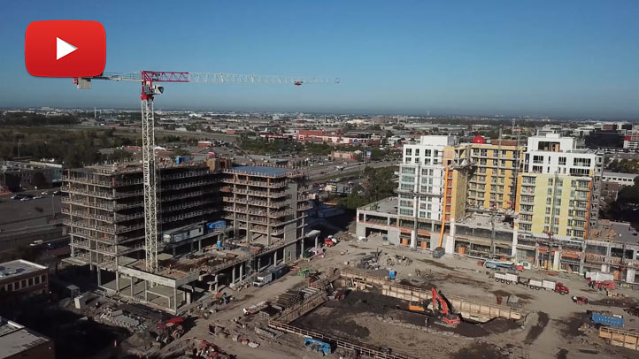 Avancement construction, septembre 2019