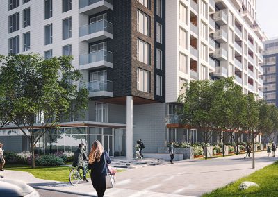 Vue du projet Westbury Montréal