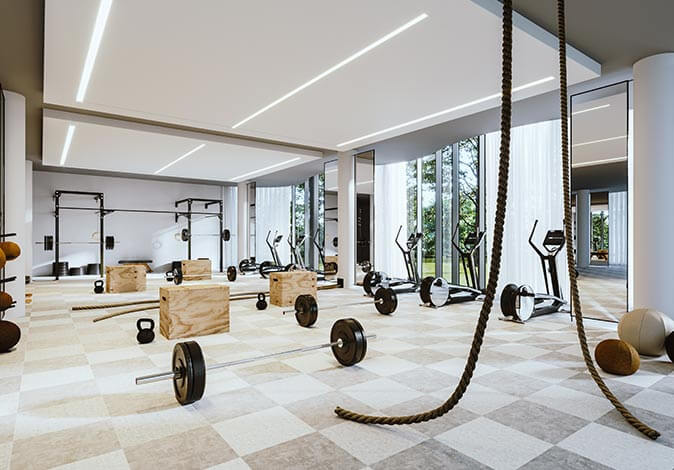 Gym/salle d'exercice - Westbury Montréal
