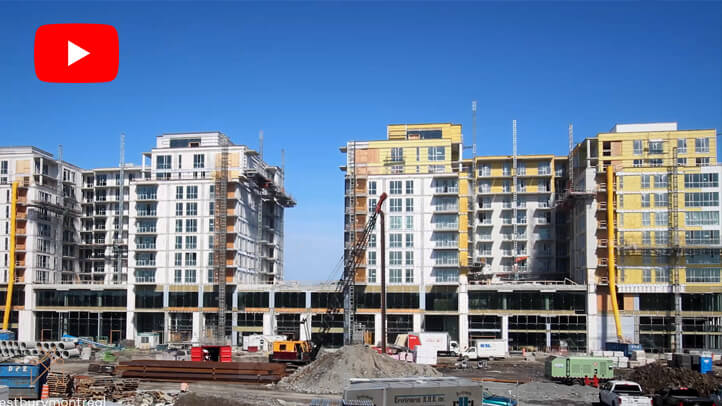 La création d’un tout nouveau quartier | The creation of a brand new neighbourhood
