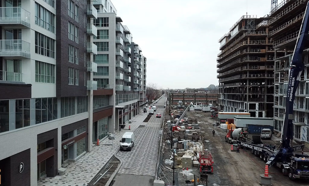 Avancement de la construction, décembre 2020