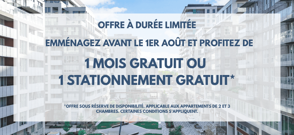 Promo 1 mois gratuit