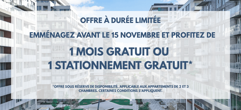 Promo 1 mois gratuit